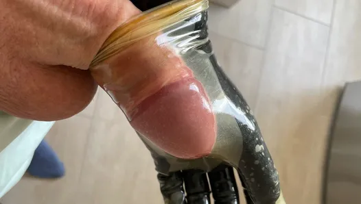 Double Latex Gloves Cumming
