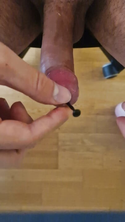 Dick Sounding with Silicone Urethra Dilators