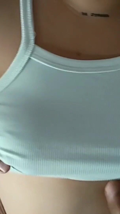 I love that my neighbor is always with hard nipples and standing up | Clip 1