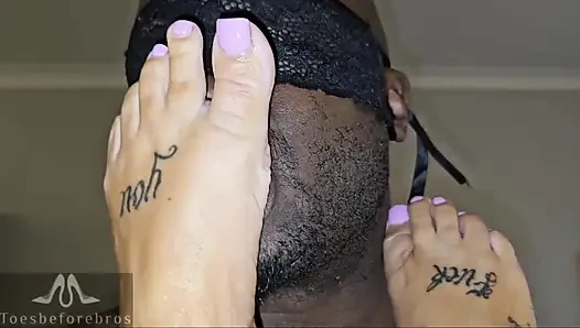 Tatty tyler foot & pemujaan memek