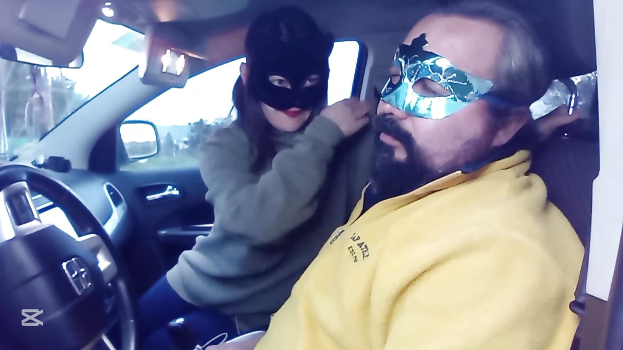 Face slapping in the Car