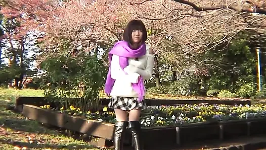 Orient Maids Scene-1_slim Asian Maid Mahiru Tsubaki Masturbated and Fucked by Two Cocks