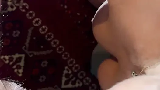 Dirty Blonde MILF Enccourages Her Man with Funny Dirty Talk