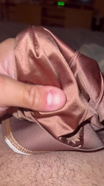 Brown Satin Panties