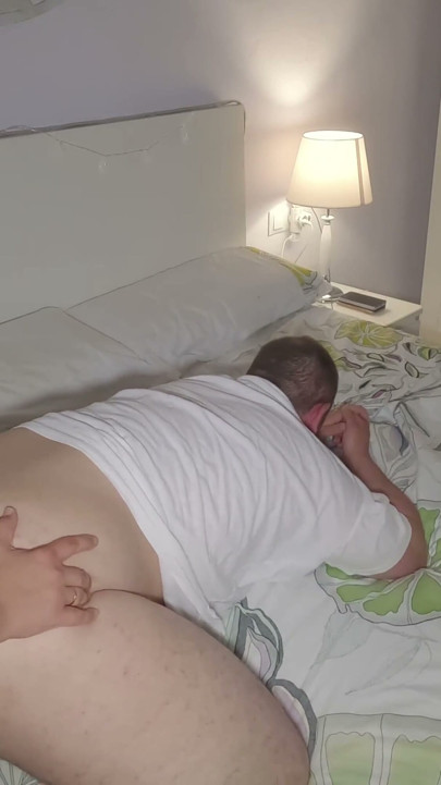 I Fuck My Husband's Ass for the First Time. Amateur Pegging Sex | Clip 1