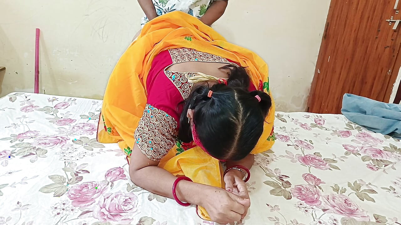 Hindi hot maid oral fuck sex in hindi, Kaamwali Bai ki chudai