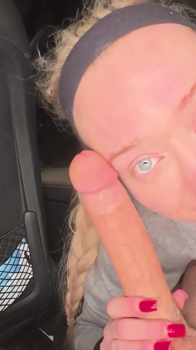 Dirty British Slut Sophia May Loves Mr LDN Lads CHAV 9inch Cock in Car POV | Clip 1