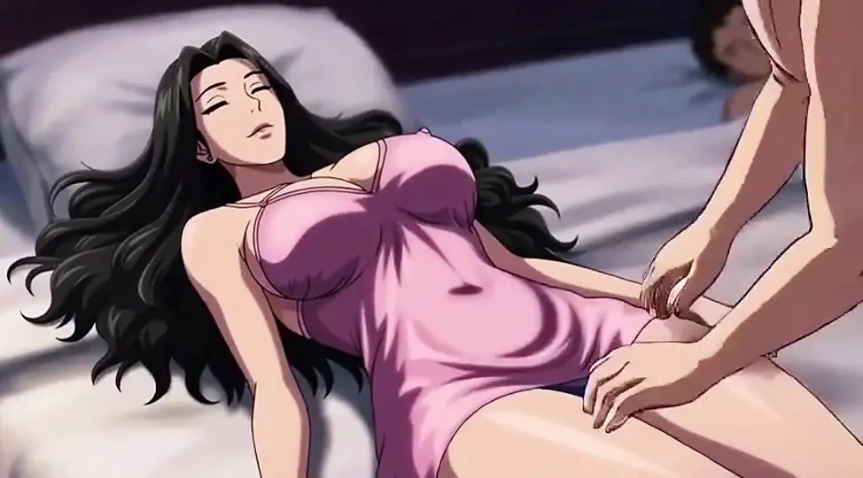 Stepson come in stepmom room and seduce her while father is on same bed