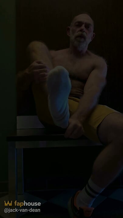 Hairy Bear Undresses