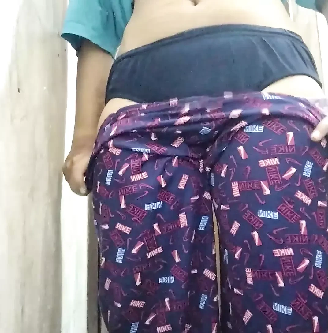 Indian girl college bath and take rest while bathing