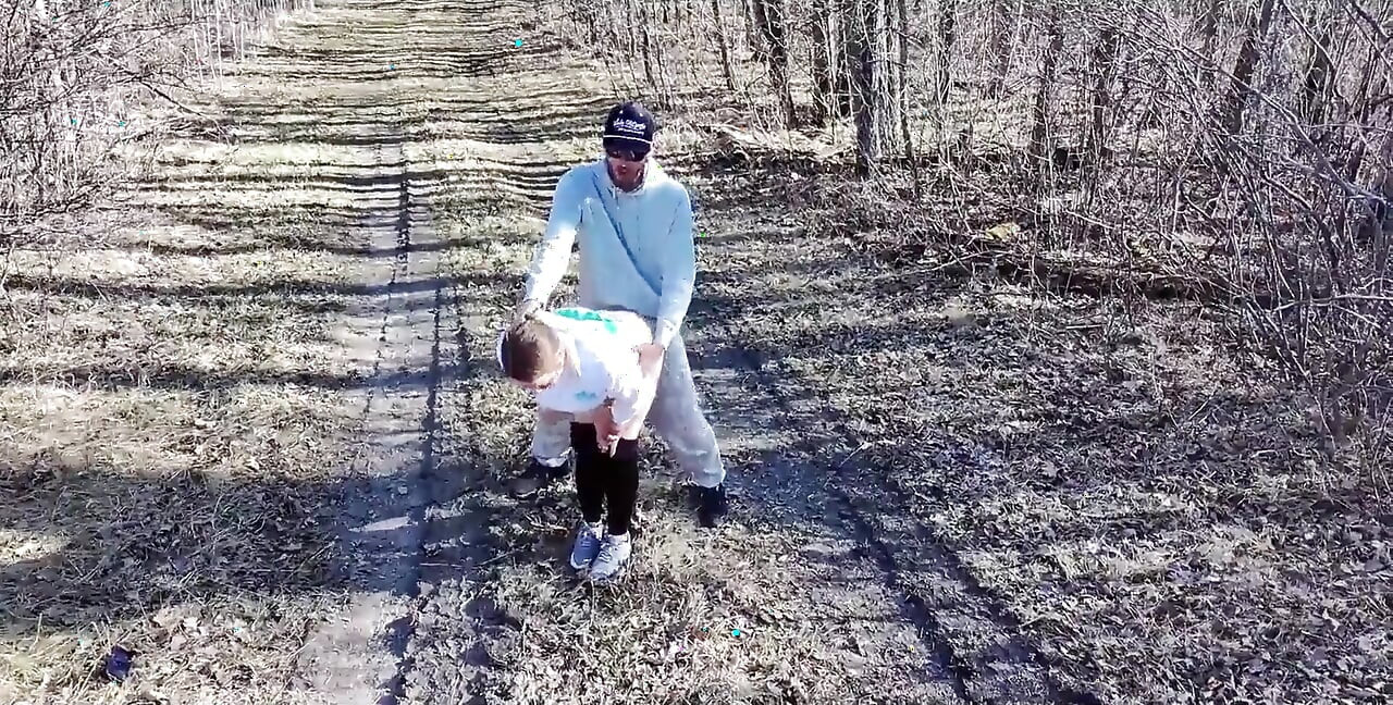 Fucked Outside While a Drone Watched Us