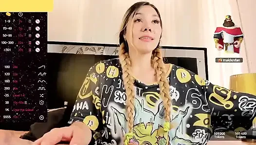 studentnextdoor fingering ass, orgasm with toy