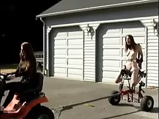 machine fucking in public