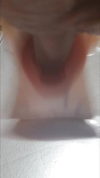 Cummed through her mouth