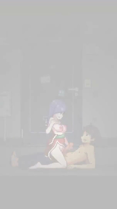 A ghostly Japanese maid rides my cock hard and... (No Exit Apartment Gameplay1) | Clip 3