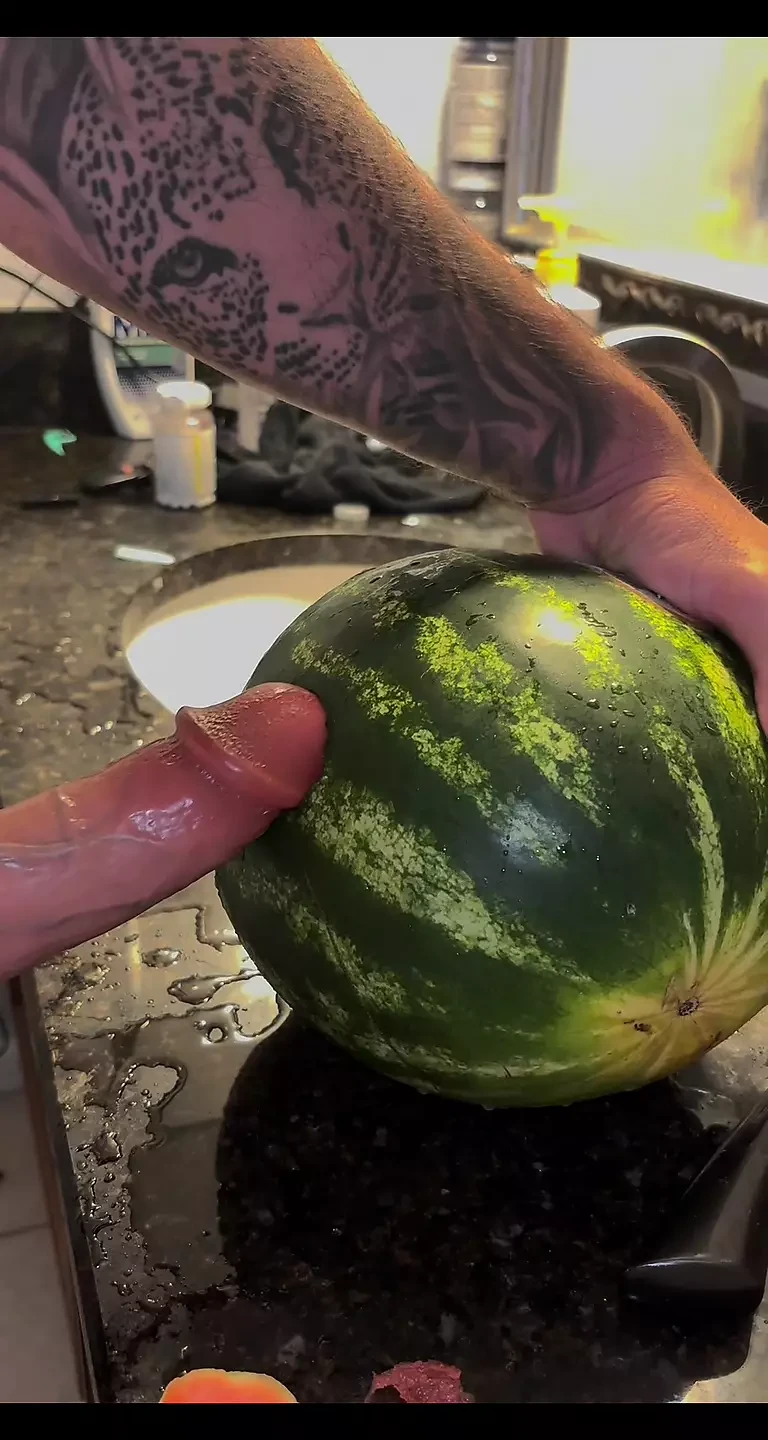 Big dick ,fuckin whater melon