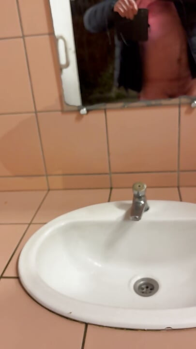 PUBLIC TOILET AT NIGHT UNCUT TAIL