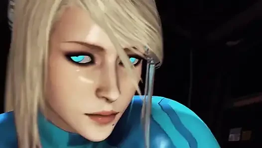 Unknown Planet 9 - Busty Samus Aran gets her pussy tore open by a big al...