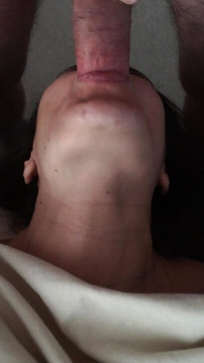 Over sengen Blowjob