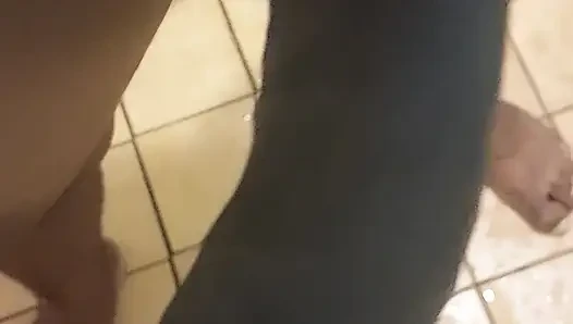Just playing in the bathroom