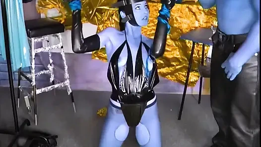 Kızgın bir kadının yoğun fetiş fantezileri