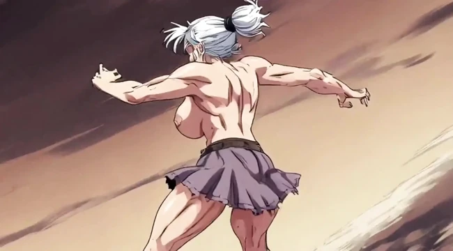 Ai Athletic Women in Cartoon Scenes