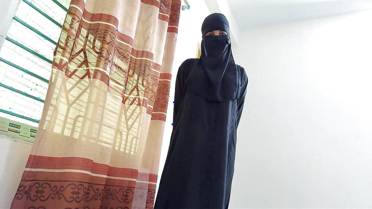 Village Hijabi college girl First time tight pussy fuck by stranger__Desi bangla sex