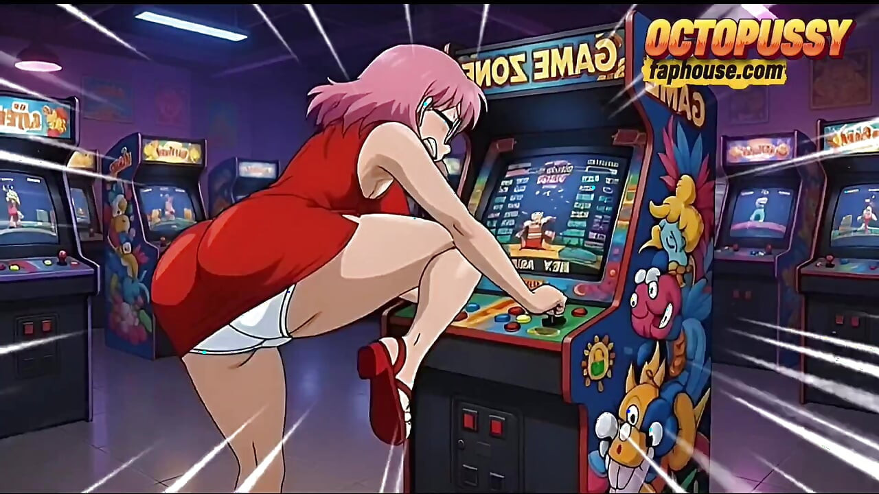 My Russian Stepmom Victoria Enjoys Playing Retro Video Games at 35 Years Old. Compilation