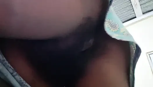 In Order to Show Me Her Large Pussy and Masturbate, the Lovely Stepmother Removes Her Underwear Twice