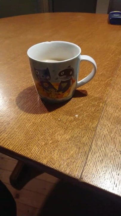 Coffee in the morning