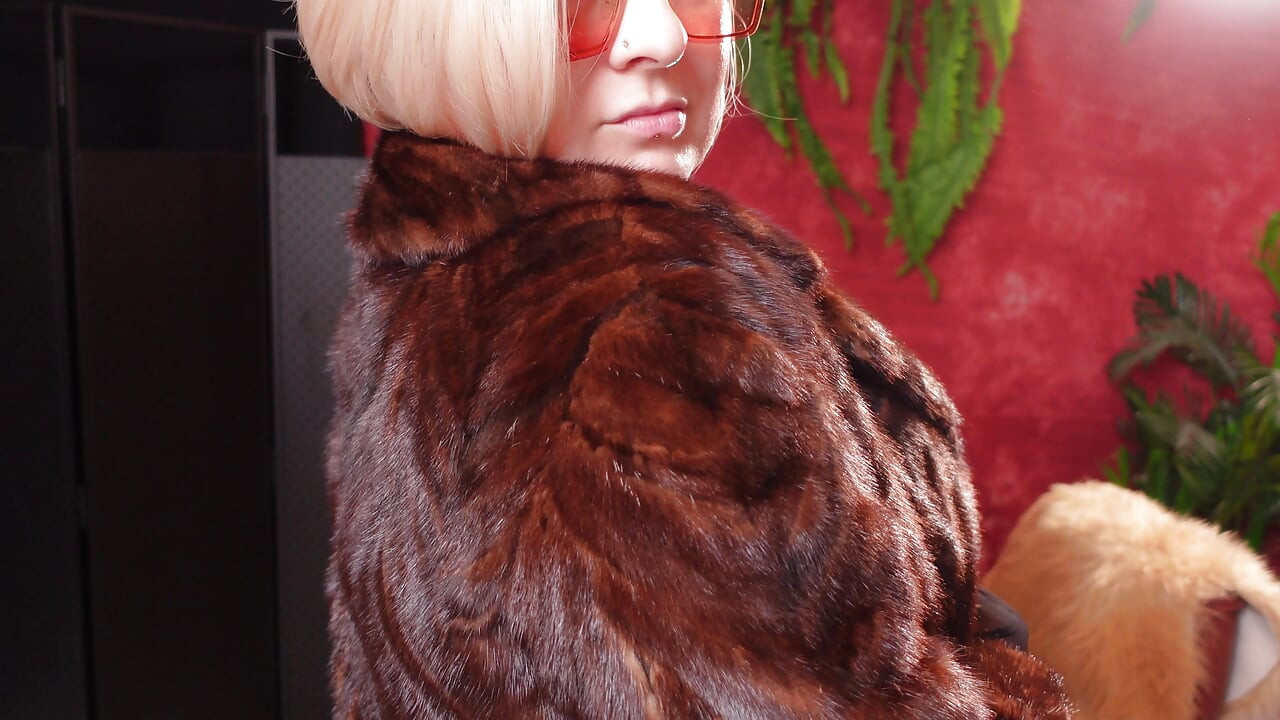 My Hot Fur Coat Collection - Part 1 - Fetish MILF Arya Grander
