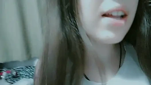 Just a cute student horny as fuck with her little mouth open read to drooling over your cock compilation from snapchat