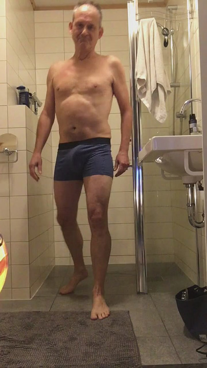 Itu aku mandi