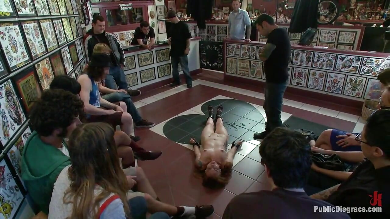 Marked Whore - Payton Bell Gets Fucked and Tattooed by Total Strangers