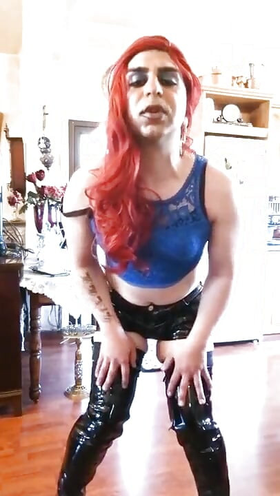 FetishEmmanuella video 10 - Kinky in Thigh High Boots - part 1