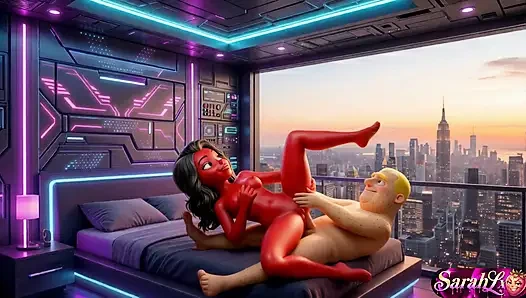 Romantic Couple in the Bedroom  A-I Hentai ASMR