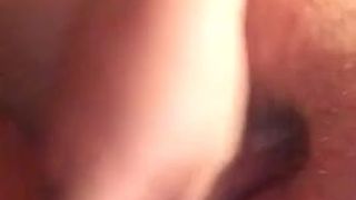 Bbw molhado dildo play