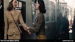 Anna paquin & holliday grainger trần truồng và nóng lesbian tình dục