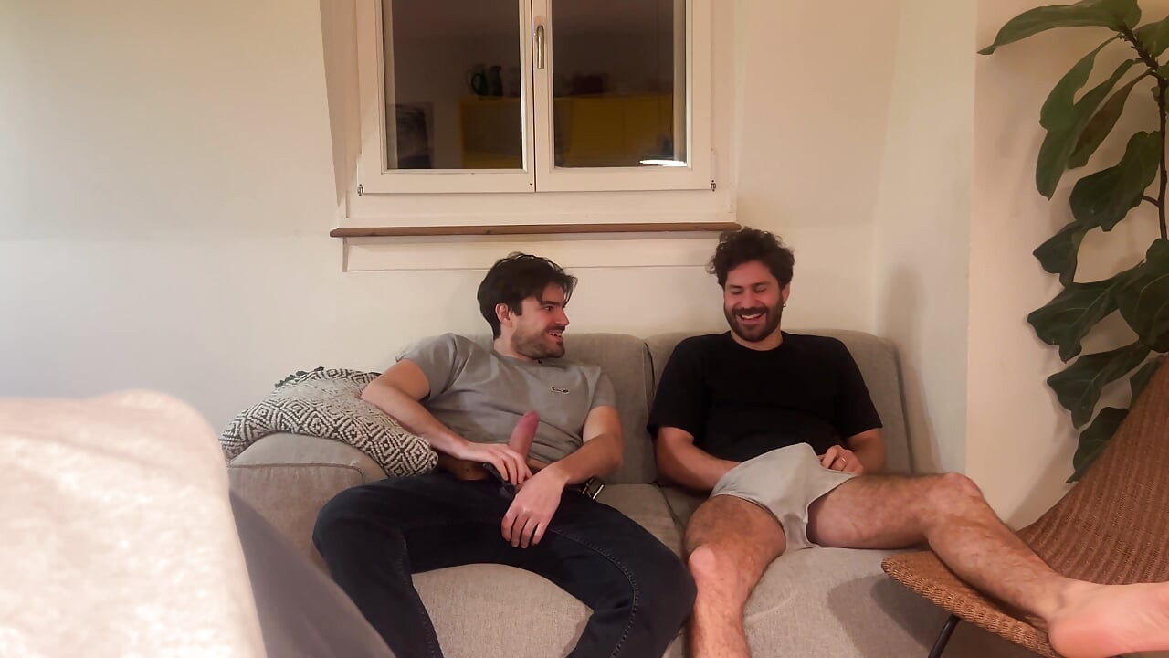 Straight Friend Got First Time Jerked of by Gay Friend