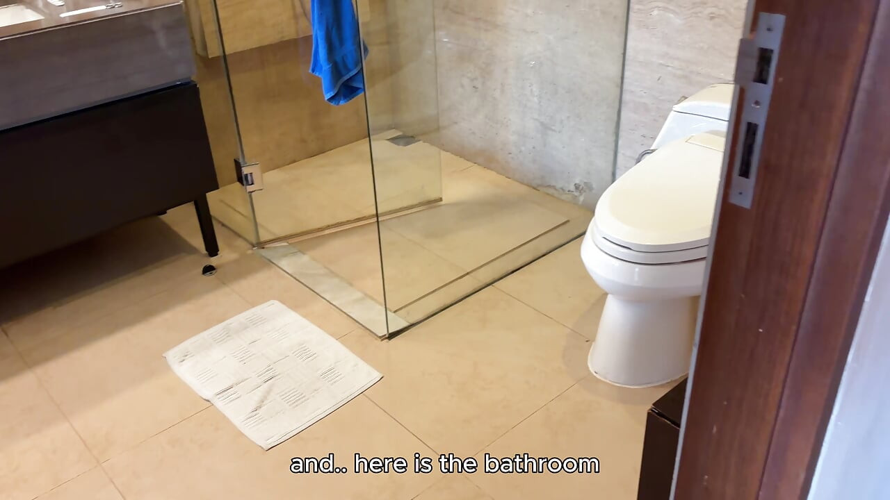 Thick Tourist Babe Uses My Shower At The Hotel