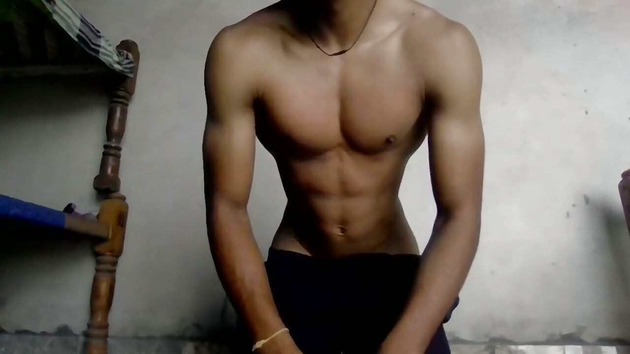 A Teen Boy Showing His Sexy Body