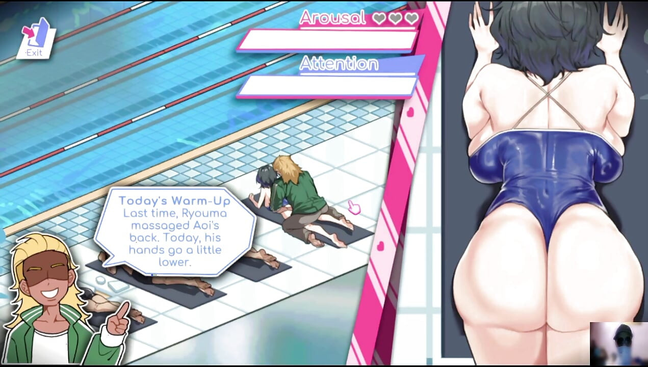 Ep-1 lifeguard holic! NTR Hentai game gameplay! I got a swimming pool and there are many hot girls!