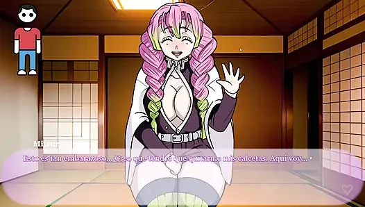 Cachipun With Waifu - Playing Rock, Paper, Scissors with Mitsuri Kanroji...