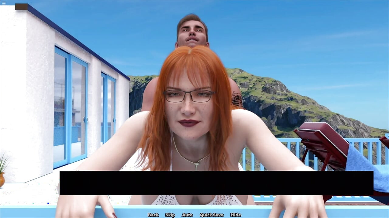 Sean Fucking His Stepmom Pussy Doggystyle Sex While His Stepaunt Taking Sunbath On The Pool