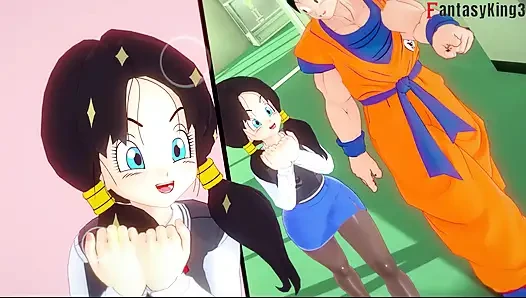 Android 18 menggoda Gohan di universitas - Serial Zex Dragon Ball