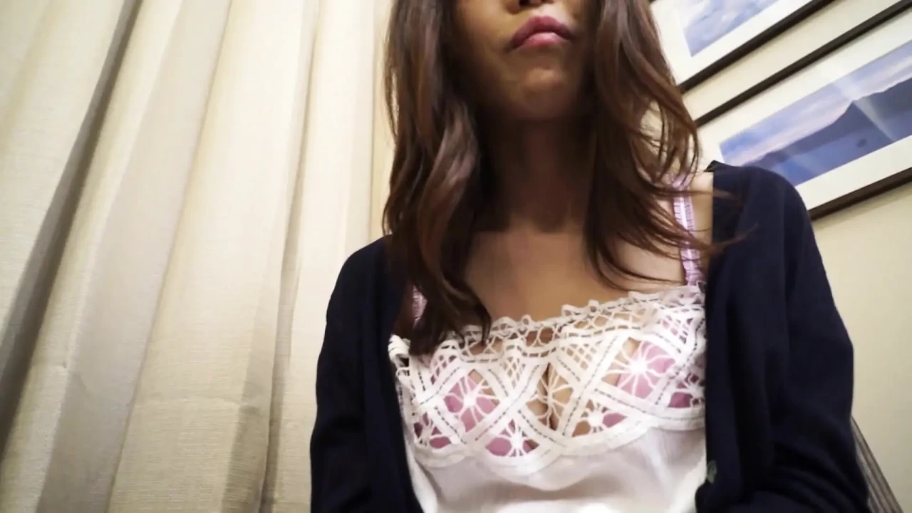 A117B12 Screaming with joy as her is licked! Frustrated slender G-cup wife!