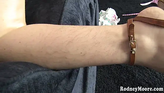 Sexy hairy pin up Simone Delilah hairy pussy and huge cit