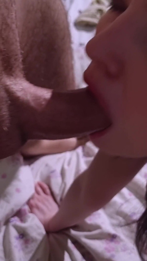 stepdaughter enjoys my cock and cum | Clip 1