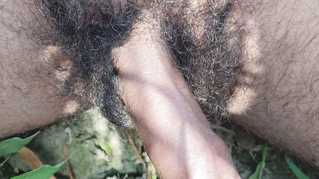 Today I went to the field and shook my cock and the water came 💦 out.