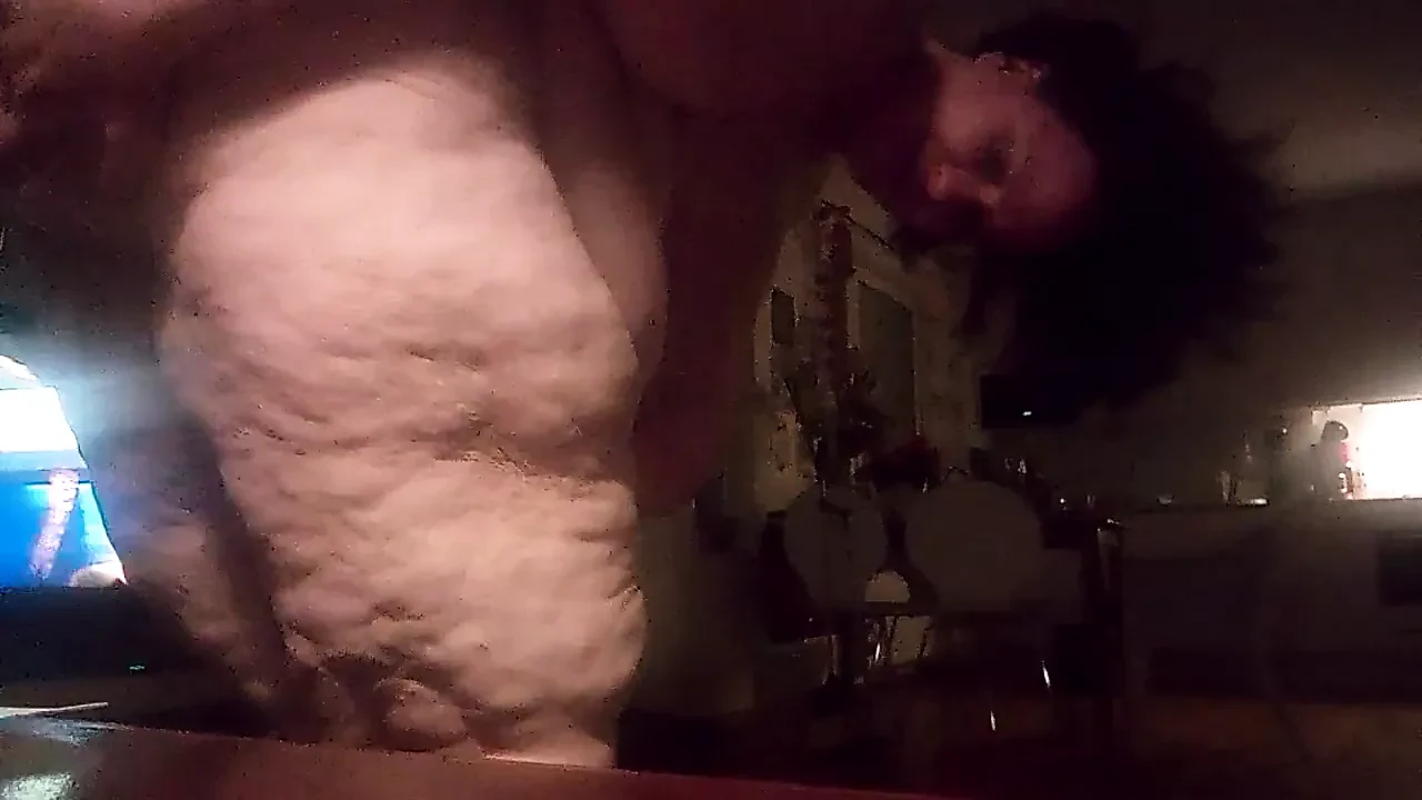 Seksi harika kadın ve çok seksi büyük bir vücuda sahip